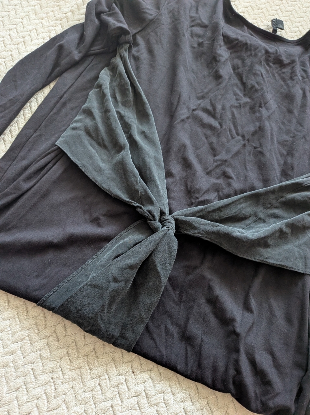 Cos Tie Back Dress - Picture 2 of 3